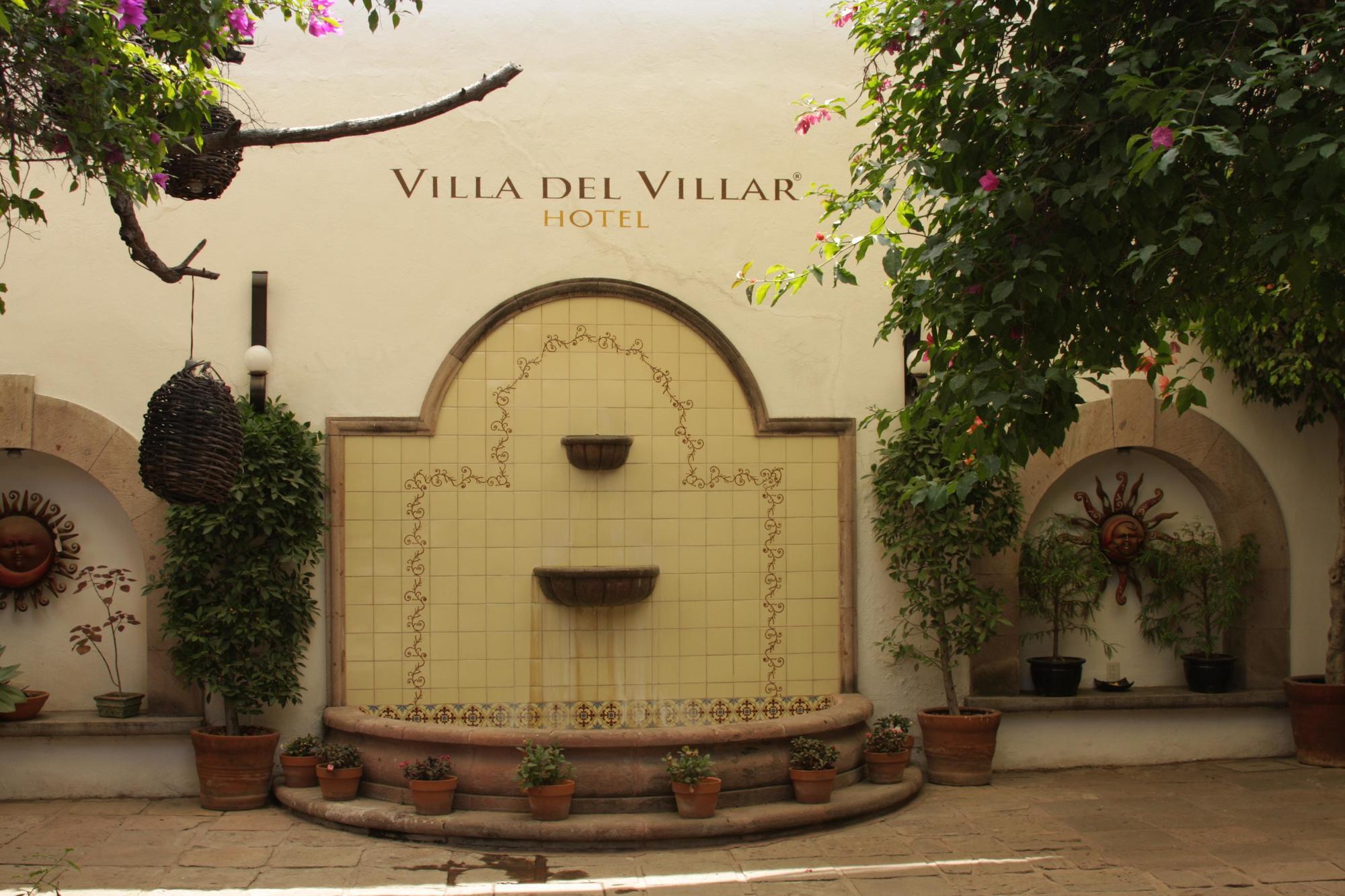 Hotel Villa Del Villar Queretaro Bagian luar foto