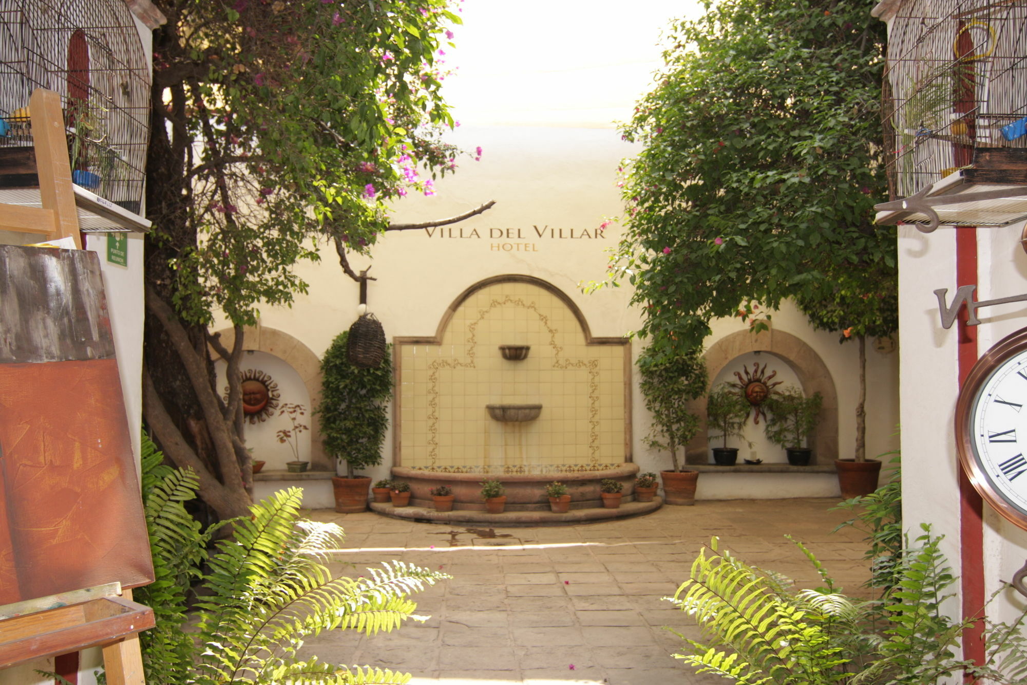 Hotel Villa Del Villar Queretaro Bagian luar foto